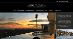 Desktop Screenshot of kingneptunepools.net